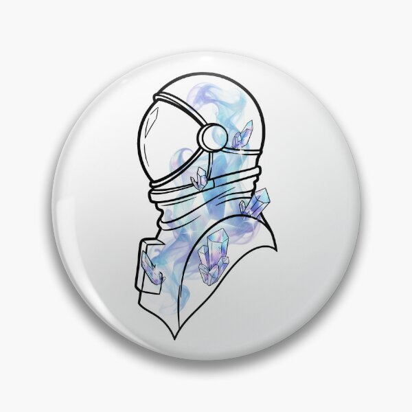 Item preview, Minimal Holographic Astronaut designed and sold by Dhenin Studio.