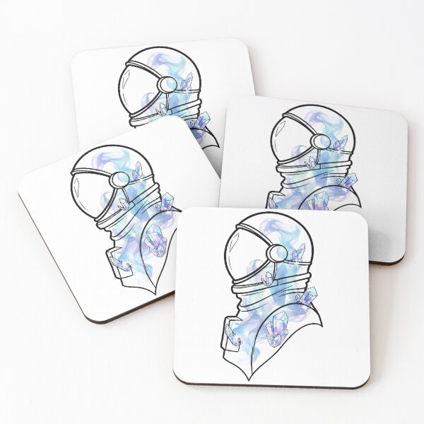 Item preview, Minimal Holographic Astronaut designed and sold by Dhenin Studio.