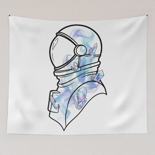 Item preview, Minimal Holographic Astronaut designed and sold by Dhenin Studio.