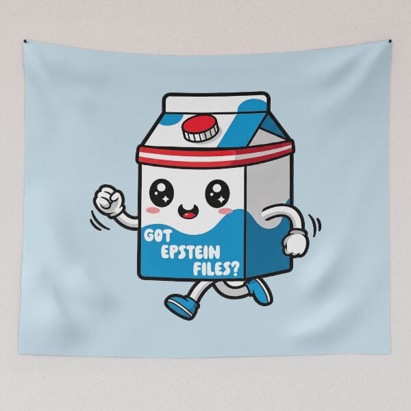 Item preview, Got Epstein Files - Cute Milk Kawaii designed and sold by Thelittlelord.
