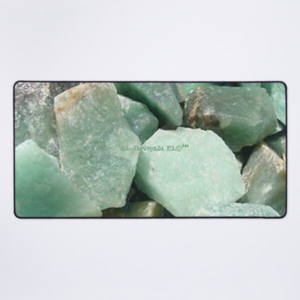 Item preview, Mu’ur (UM) Empire™ al-Benhadiel©™, Green Quartz, green background designed and sold by HardyKnitDesign.