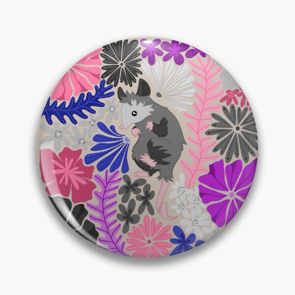 Item preview, Opossum - Genderfluid Flag PRINT designed and sold by HannahReeStudio.