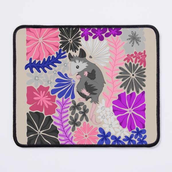 Item preview, Opossum - Genderfluid Flag PRINT designed and sold by HannahReeStudio.