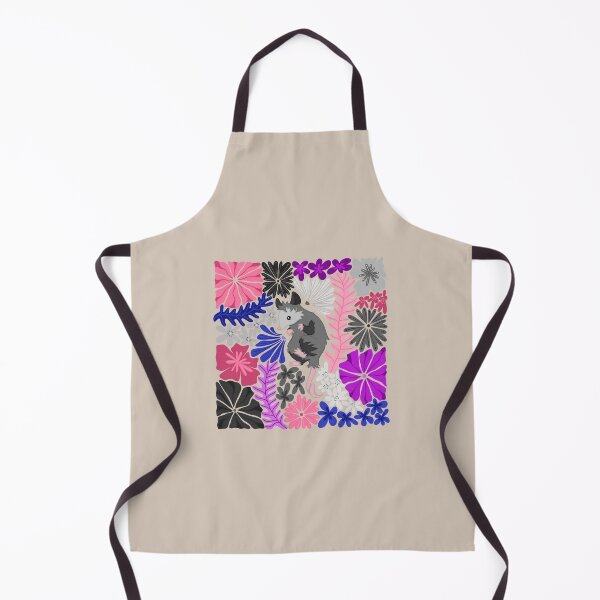 Item preview, Opossum - Genderfluid Flag PRINT designed and sold by HannahReeStudio.