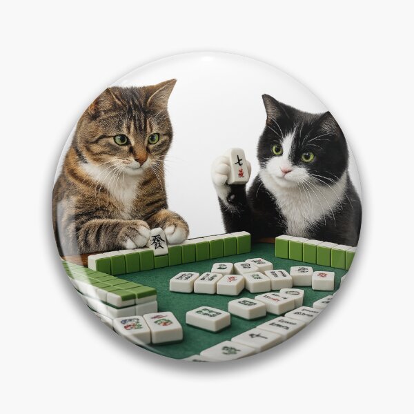 Item preview, Mahjong Masters: Whiskers, Tiles, and Trouble designed and sold by catontheroof.