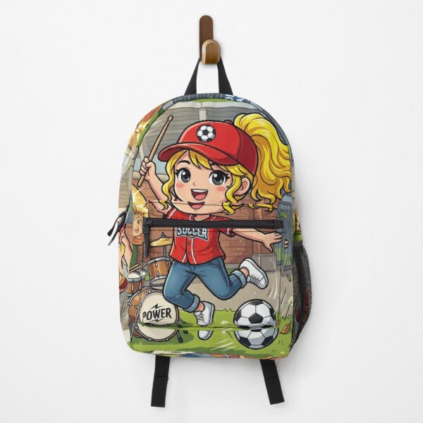 Item preview, Drumming Girl Loves Playing Soccer designed and sold by Azurart2.