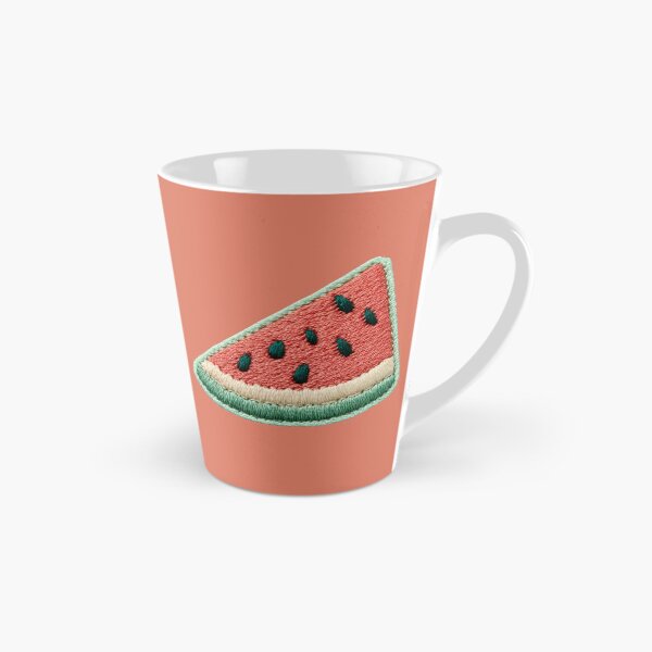 Item preview, Embroidered Watermelon Slice Patch Art designed and sold by MegaNovaArt.