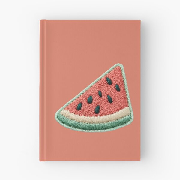 Item preview, Embroidered Watermelon Slice Patch Art designed and sold by MegaNovaArt.