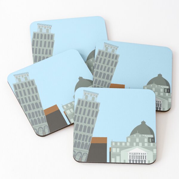 Item preview, Leaning Tower and Cathedral designed and sold by dariosArt.