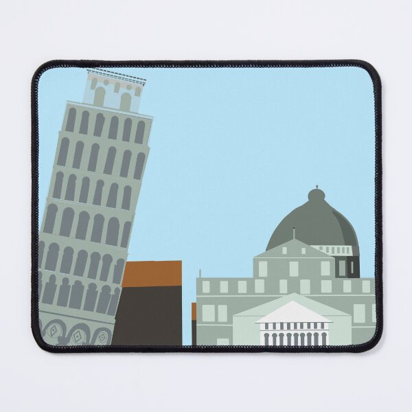 Item preview, Leaning Tower and Cathedral designed and sold by dariosArt.