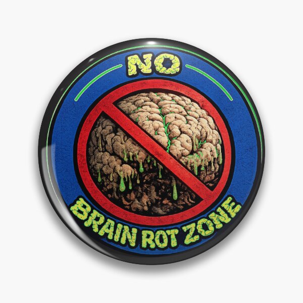 Item preview, No Brain Rot Zone designed and sold by shorethings.