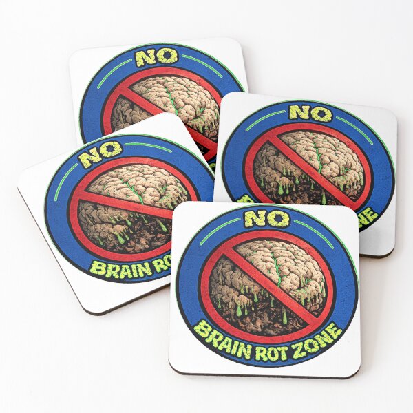 Item preview, No Brain Rot Zone designed and sold by shorethings.