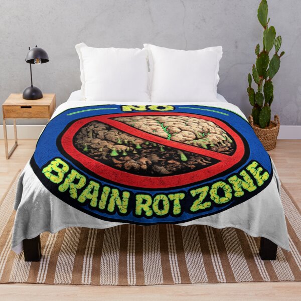 Item preview, No Brain Rot Zone designed and sold by shorethings.