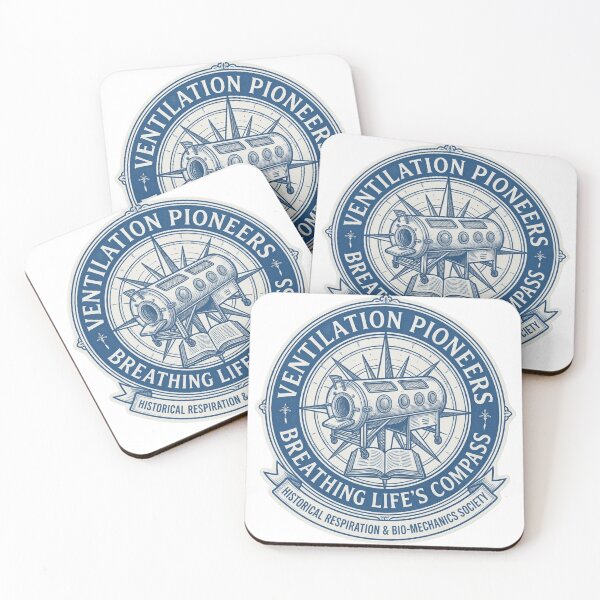 Item preview, Classic Blueprint Blue Iron Lung Medical History - Engineering Style designed and sold by Fatomfatom.