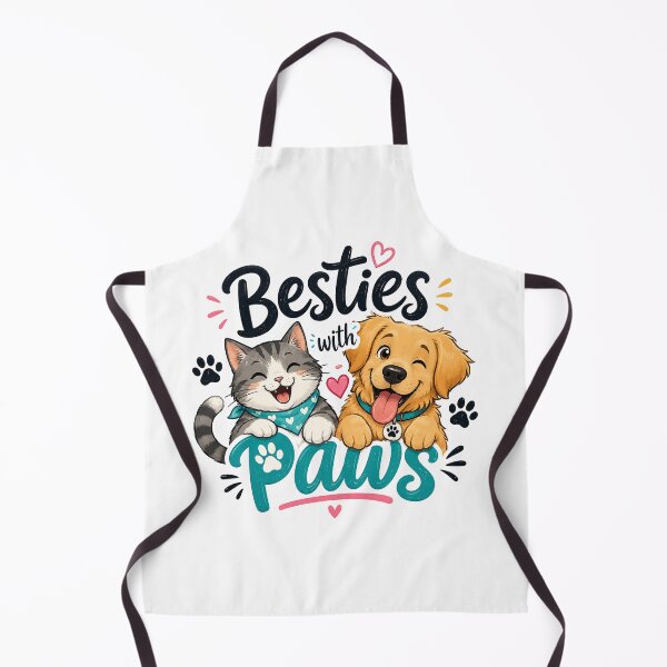 Item preview, Besties With Paws Cute Pet Lover Design designed and sold by NaphDesigns.