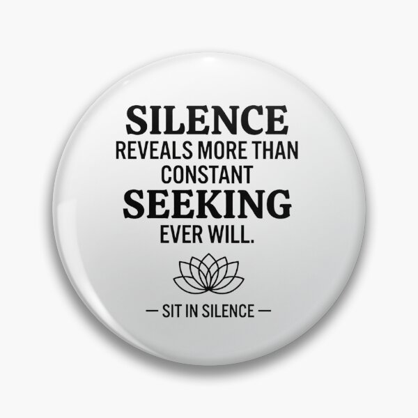 Item preview, Silence Reveals More Minimalist Quote Tee designed and sold by SitInSilence24.