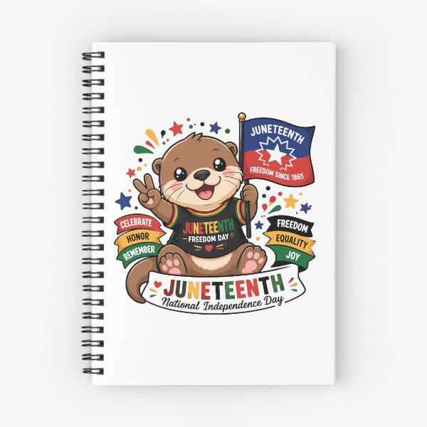 Item preview, Peace Sign Otter Juneteenth Freedom Day designed and sold by Rexusstain.