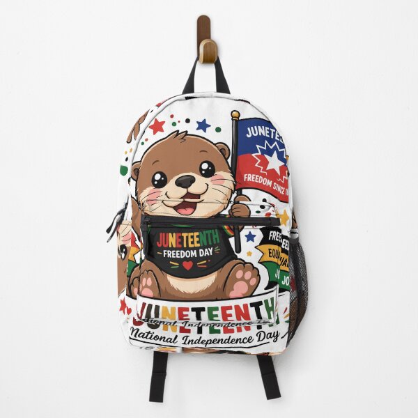 Item preview, Peace Sign Otter Juneteenth Freedom Day designed and sold by Rexusstain.