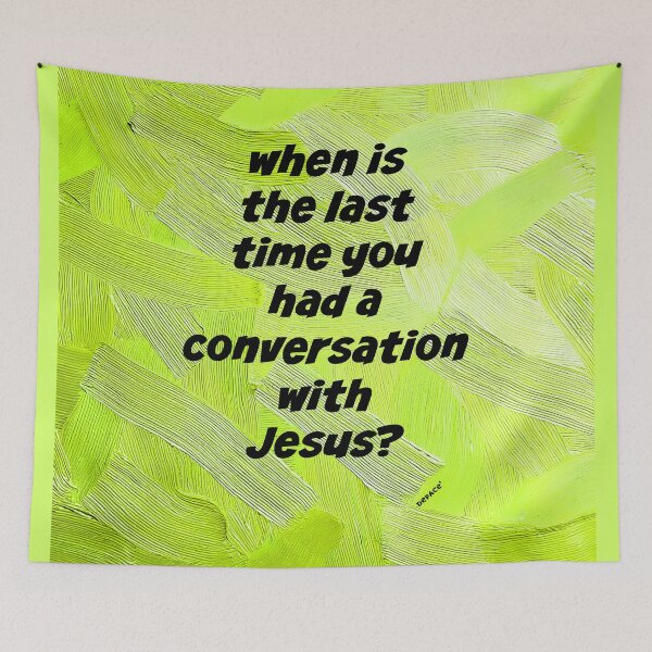 Item preview, A Conversation with Jesus designed and sold by mrpropcake.