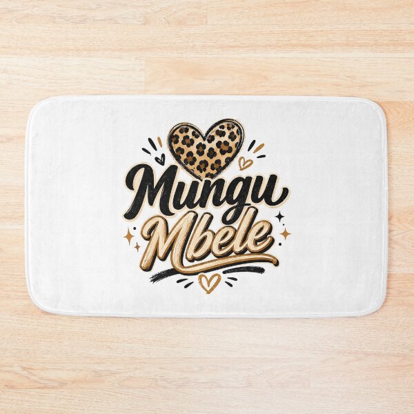 Item preview, Mungu Mbele Swahili Faith Quote Design designed and sold by NaphDesigns.