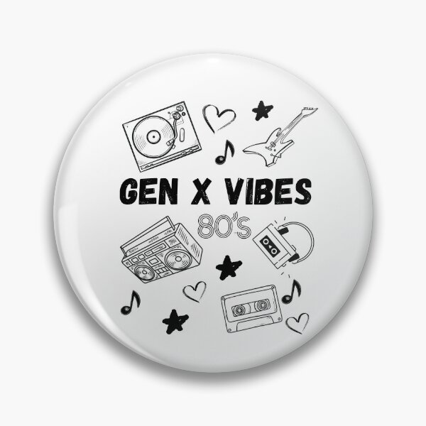 Item preview, Gen X Vibes, 80's designed and sold by HoppingCreation.