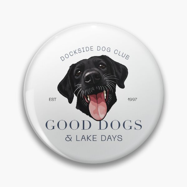 Item preview, Black Lab Dockside Dog Club designed and sold by BrandMuffinStudio.
