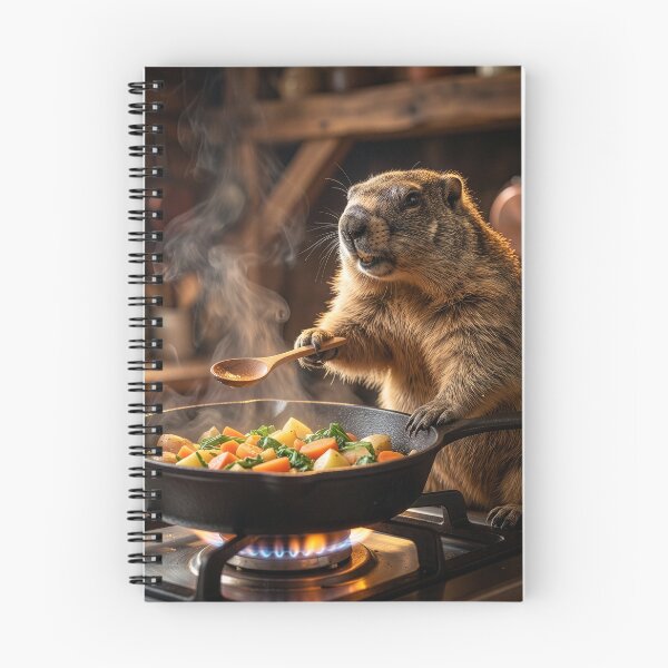 Item preview, Groundhog Chef Has Scores of Michelin Stars designed and sold by Tridentulus.