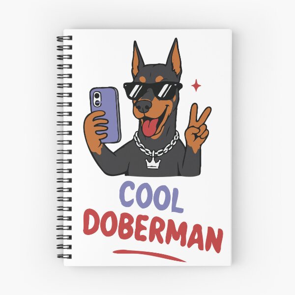 Item preview, Egocentric Doberman Stickers Phone Dog Tee designed and sold by RedStreamStudio.