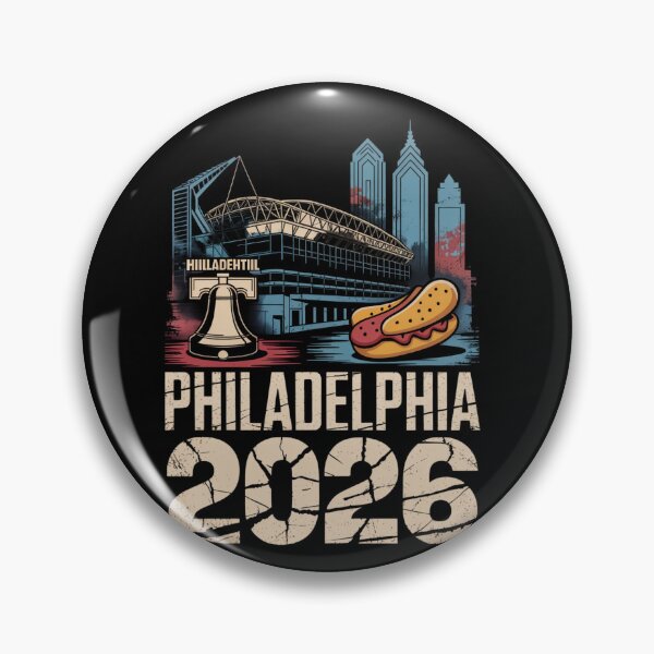 Item preview,  Philadelphia 2026 Liberty Bell Stadium Cheesesteak T-Shirt V1 designed and sold by DarylWelsh2024.