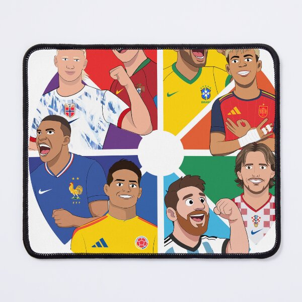 Item preview, Color wheel of soccer players designed and sold by luisTeam.