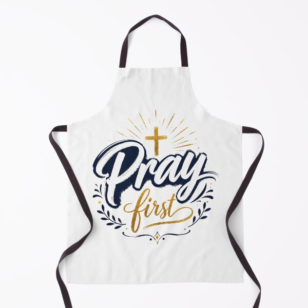 Item preview, Pray First Christian Faith Quote Design designed and sold by NaphDesigns.