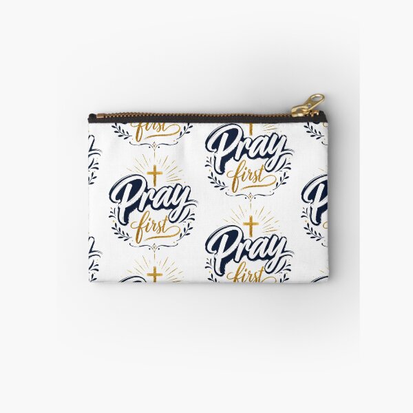 Item preview, Pray First Christian Faith Quote Design designed and sold by NaphDesigns.