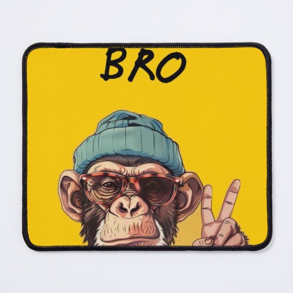 Item preview, Peace Bro Monkey | Funny Chill Ape Aesthetic designed and sold by TrCraftySticks.