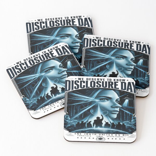 Item preview, Disclosure Day – We Deserve To Know Retro UFO Conspiracy designed and sold by CatLovers Studio.