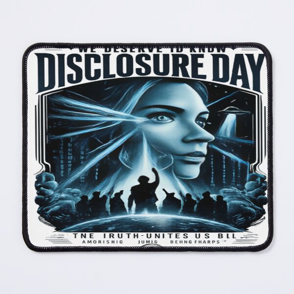 Item preview, Disclosure Day – We Deserve To Know Retro UFO Conspiracy designed and sold by CatLovers Studio.