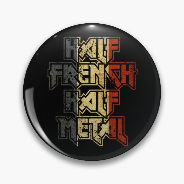 Item preview, Half French Half Metal designed and sold by helenacooper.
