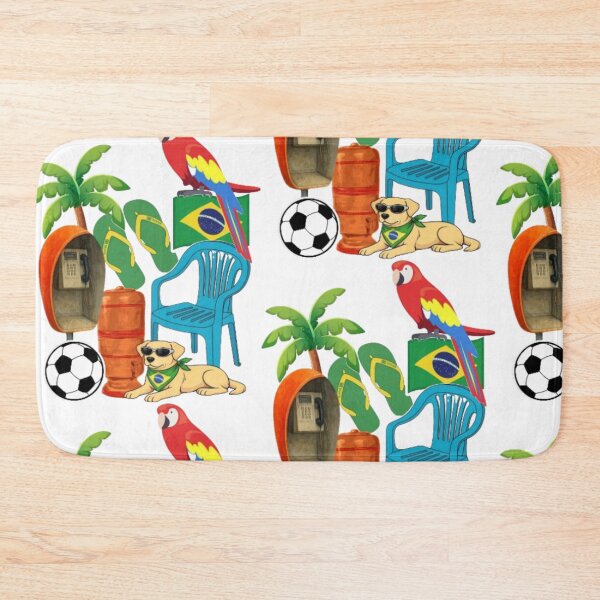 Item preview, Brazil Icons Collage Summer Vibes designed and sold by Ahera.