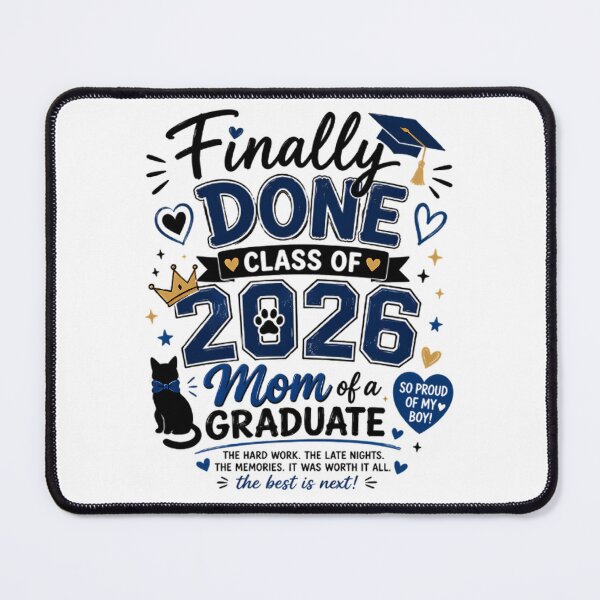 Item preview, Proud Mom Of Graduate Boy 2026 designed and sold by Stick-Artistry.