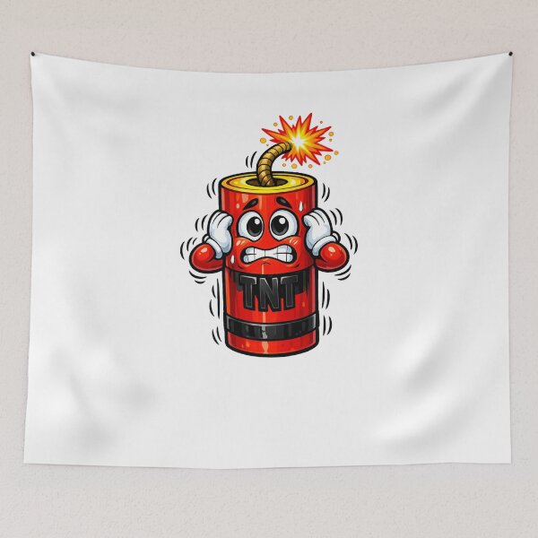Item preview, TNT Panic Mode — Explosive Cartoon Humor designed and sold by ivodanivan.