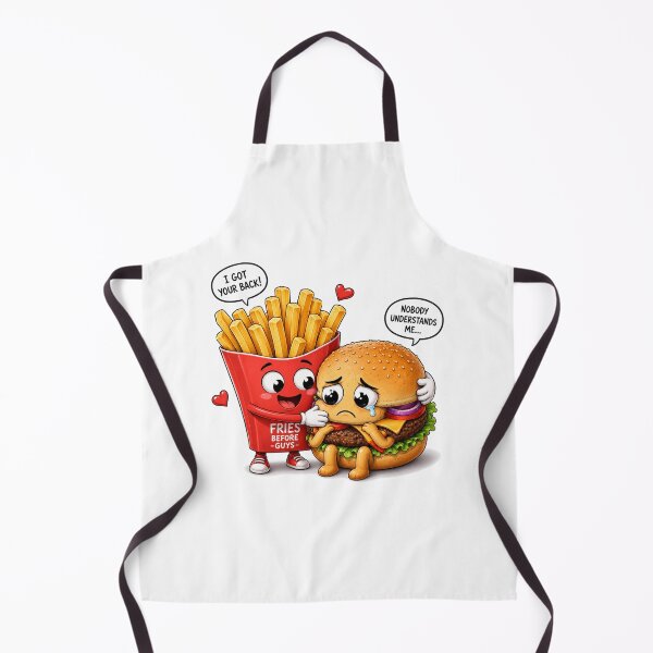 Item preview, Emotional Support Fries T-Shirt | Funny Food Friends designed and sold by JustResultsCo.