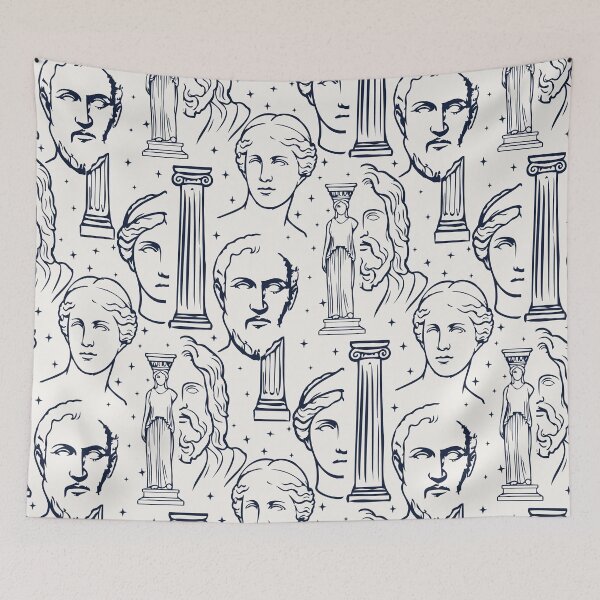 Item preview, Classical Antiquity Minimalist Line Art designed and sold by Claudia S. Design.