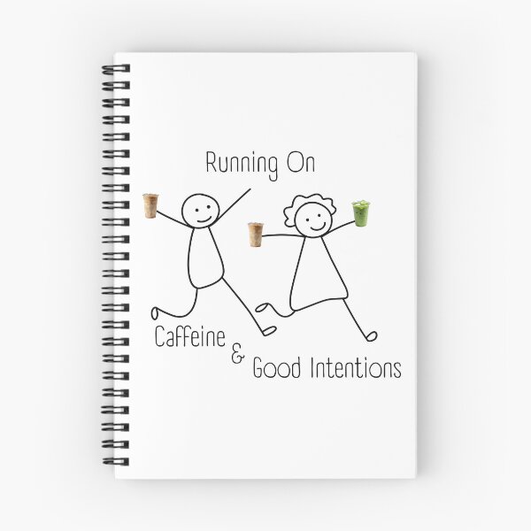 Item preview, Running On Caffeine And Good Intentions Iced Coffee Matcha — Funny Coffee Quote Design, Relatable Humor Gift, Coffee Lover Art, Matcha Latte Gift designed and sold by soaddigitalstudios.