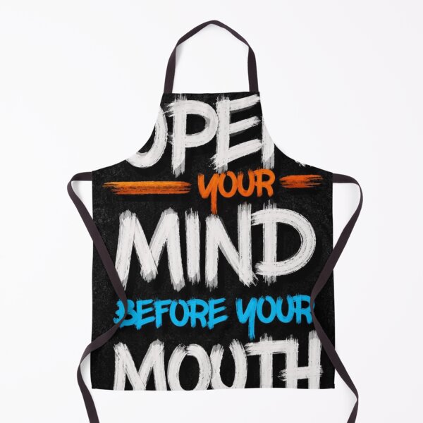 Item preview, Open Your Mind Quote Sticker | Motivational Typography Art designed and sold by TrCraftySticks.