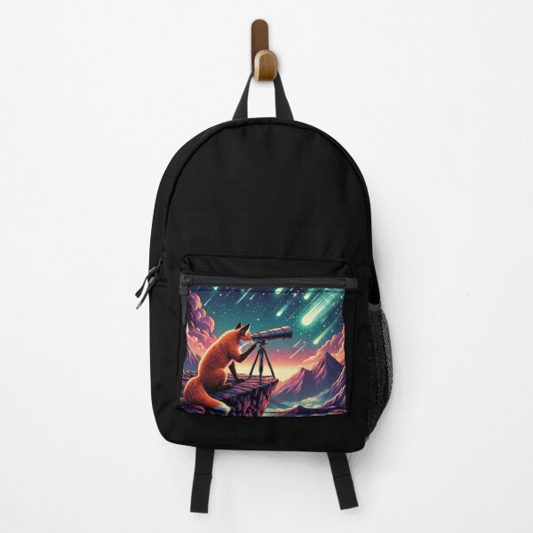 Item preview, Curious Fox Stargazer – Cosmic Exploration Art designed and sold by Dogandesighn.
