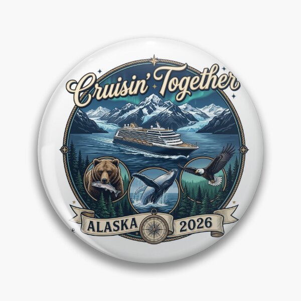 Item preview, Cruising Together – Alaska Cruise Vibes designed and sold by Winarrts.