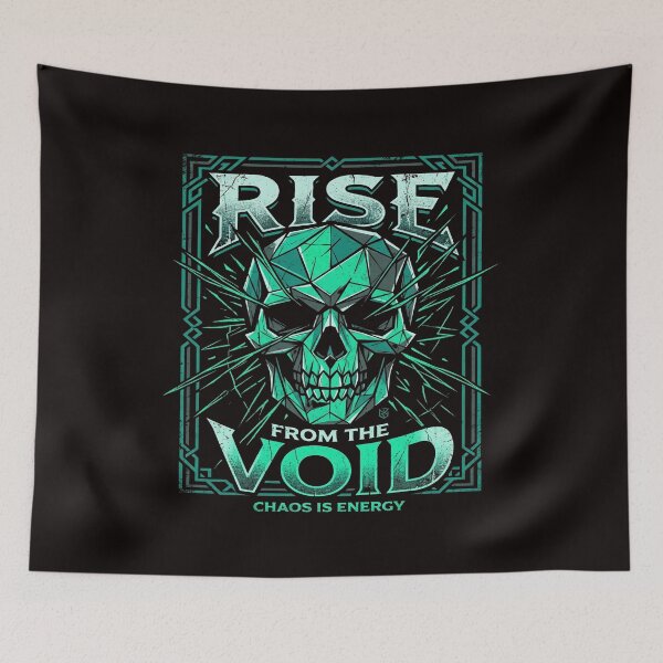 Item preview, Rise From The Void — Chaos Skull Art designed and sold by Farhad Mamo.