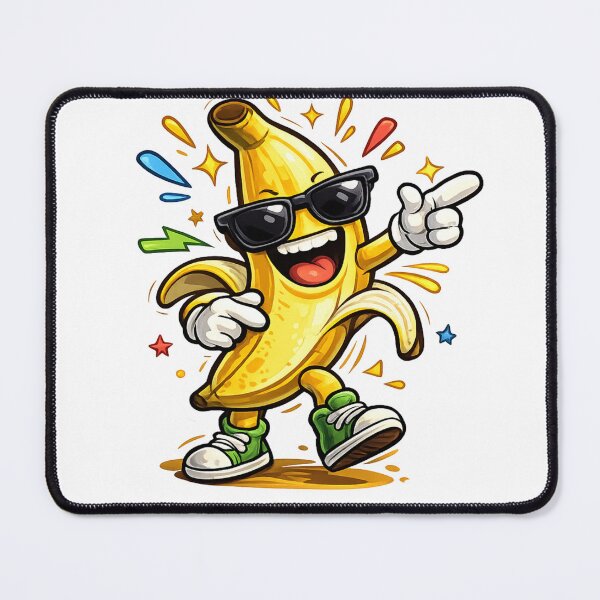 Item preview, Cool Dancing Banana Sticker | Funny Cartoon Character designed and sold by Creativeeworld777.