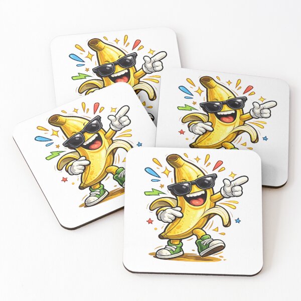 Item preview, Cool Dancing Banana Sticker | Funny Cartoon Character designed and sold by Creativveworrld03.
