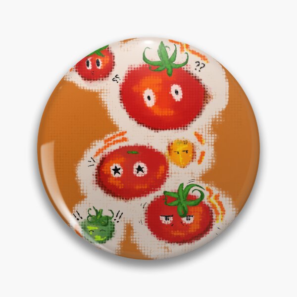 Item preview, Cute Expressional Tomatoes designed and sold by fuufarts.