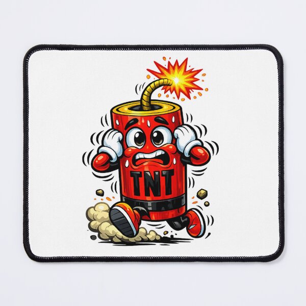 Item preview, Running TNT — Explosive Cartoon Energy designed and sold by ivodanivan.